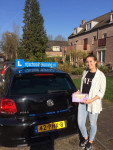 Carmen van der Meijden 1x geslaagd 27-3-2017